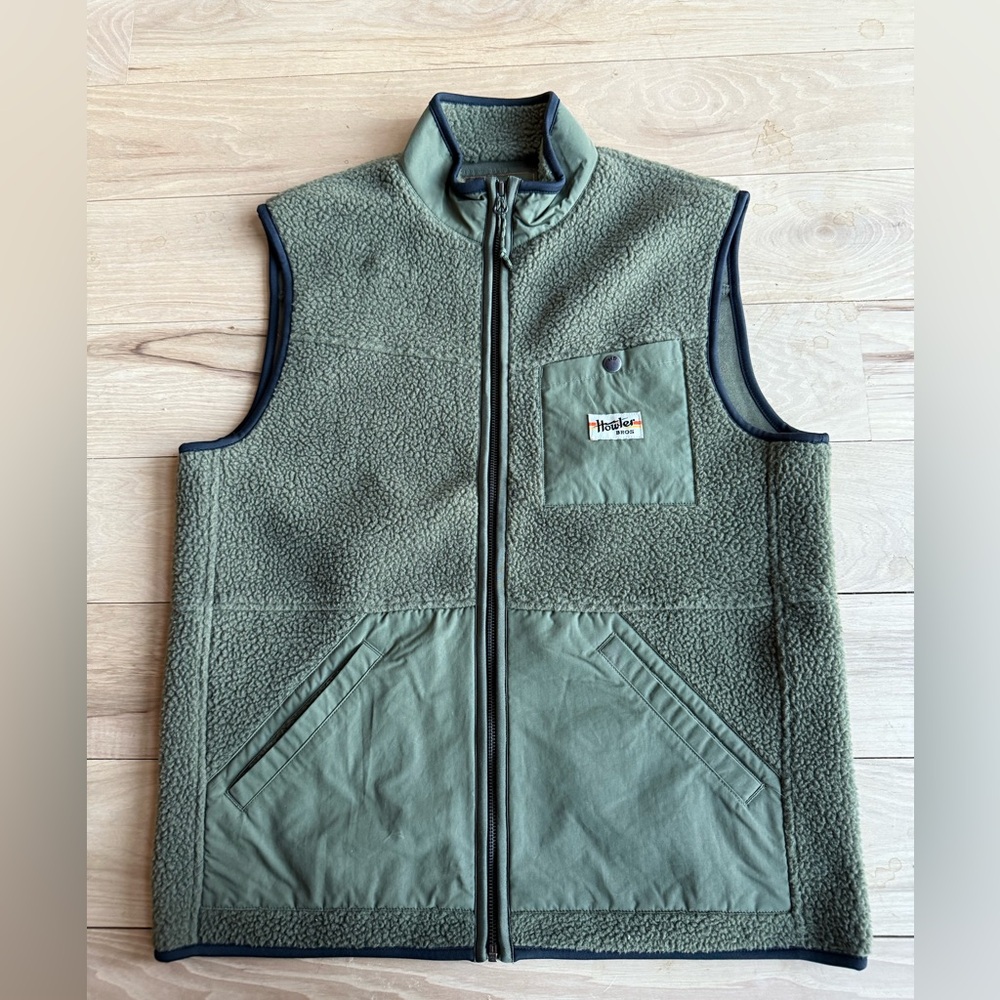 Howler Brothers Olive Fleece Vest